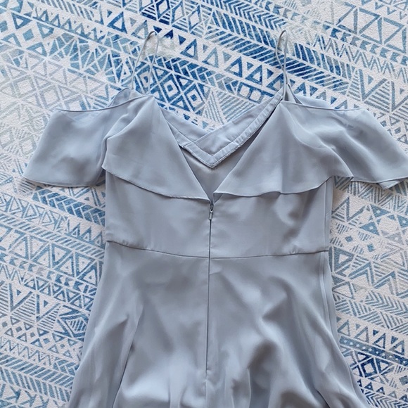 🌟Host Pick!🌟 Jenny Yoo Whisper Blue Mila Dress - Picture 4 of 7